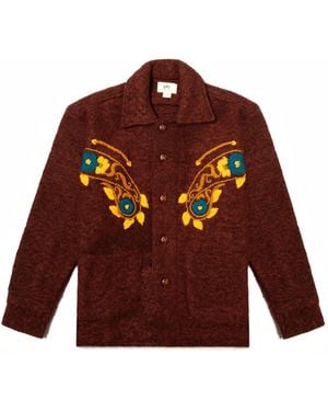 Collected Xx Emberseed Cardigan - Red
