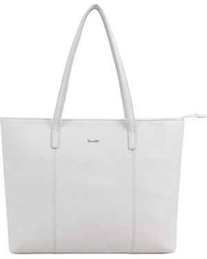 Paul Costelloe Victoria Tote Bags- Neutrals - White