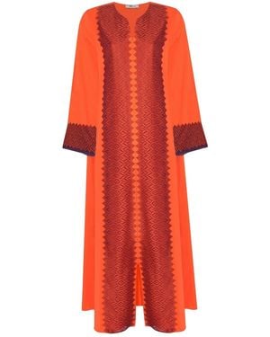 Bocan Couture Clementine Silk Zippered Dress