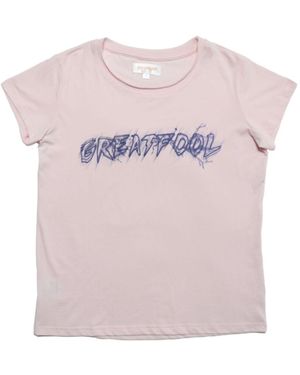 Greatfool The Static Tee - Pink