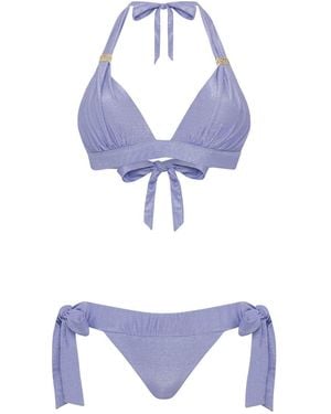 Leyla Maya Ltd Annie & Ginny Bikini Set - Purple