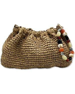 Nooki Design Neutrals Yasmina Clutch Bag - Multicolour