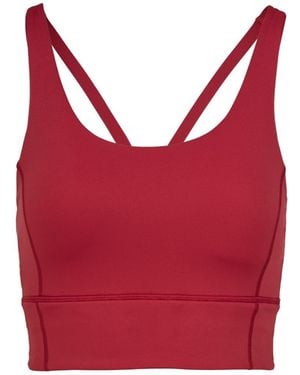 Perky Peach Low Impact Sports Bra - Red