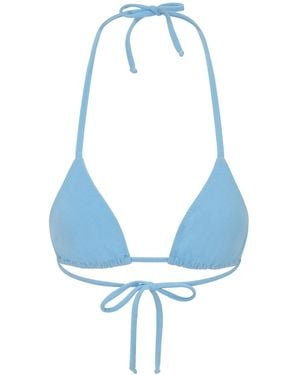 Blake Swimwear String Bikini Top - Blue
