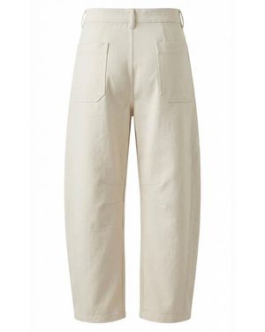 Nooki Design Neutrals Binx Barrel Leg Pants - Natural