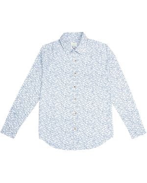 ALOFT Fish Shoal Beach Shirt - Blue