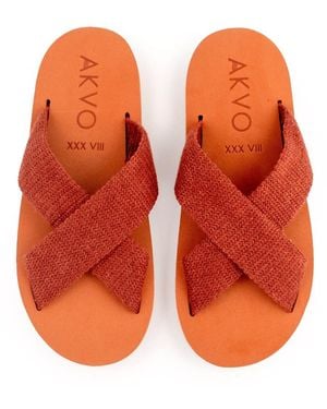 Akvo Koro Terra Sandal - Orange
