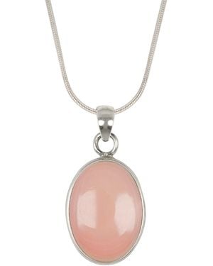 Charlotte's Web Jewellery Shell Healing Sterling Necklace - Pink