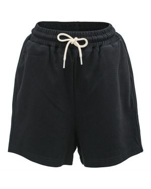Smart and Joy Sporty Short Pants Jersey - Black