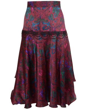 Natalia Petruch Delilah Skirt - Purple