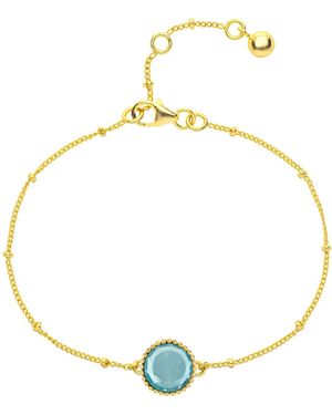 Auree Barcelona March Birthstone Bracelet - Multicolour