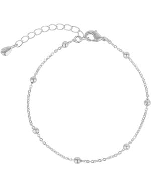 Mejoma Beaded Satellite Chain Bracelet - Metallic