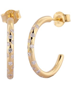 Dainty London Topaz Gemstone - Metallic