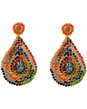 Lavish by Tricia Milaneze Aria Handmade Earrings - Multicolour