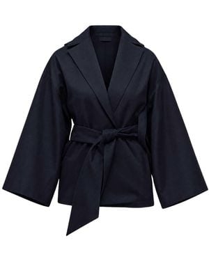 Humans & Land Kimono Jacket - Blue