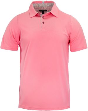 lords of harlech Pietro Polo Shirt - Pink