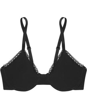 Verdant Intimates Modal Air Full Bra - Black