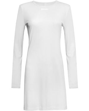 Audrey Vallens Avlw Rib Dress - White