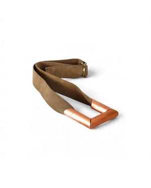 Svetlana Vukov Neutrals Sand Angular Necklace - Metallic