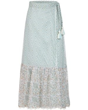 Liminal Maya Wrap Skirt - Gray