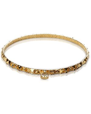 Kasun Lost Pilgrim Choker Necklace - Metallic