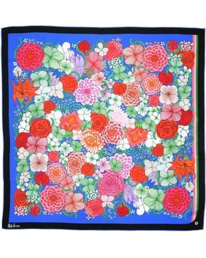 Kueen Silk Scarf - Red