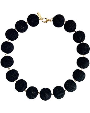 PINAR OZEVLAT Allium Necklace - Black