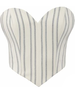 Vestiaire d'un Oiseau Libre Merino Corset - White