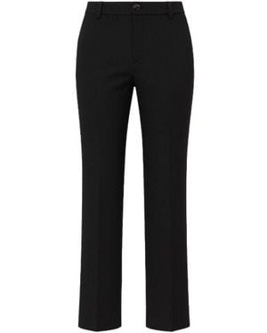 Conquista Classic Straight Pants - Black