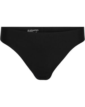 JIV ATHLETICS Mid Rise Thong - Black