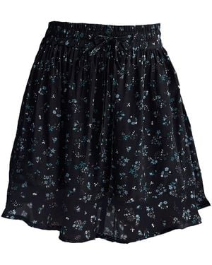 REISTOR Drawstring Short Skirt - Blue