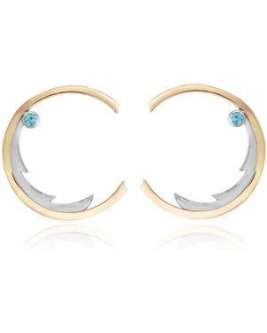 C|Nd|N by Candan Balto On The Beach Side Earrings - Metallic