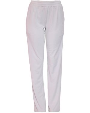 Miracles Manifester Mid-Rise Straight Leg Trousers - Grey