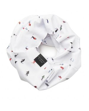 Dede Johnston Skier Nordic Neckwarmer Unlined - White