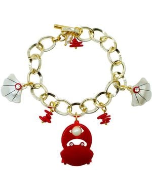 Gissa Bicalho Handmade Bracelet Charm Siri - Red