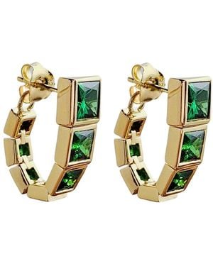 Areia Jewellery Aeris Clasp Earrings - Metallic