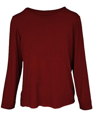 Haris Cotton Bamboo Long Sleeved Blouse - Purple