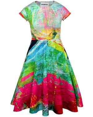 Maxjenny Sporty Dress - Green