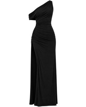 Alia Studio Caresse Maxi Gown Dress - Black