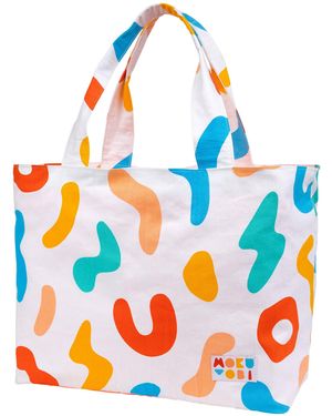 Mokuyobi Happy Breakfast Perfect Tote - Blue