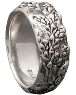 Zula Jewelry + Design Cedar Band Ring - Metallic