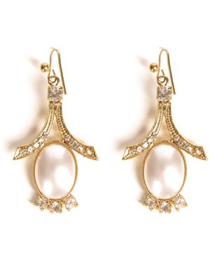 Caramel Vintage Jewellery Virginia Earrings - Metallic