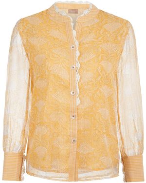 Liminal Bloom Blouse - Yellow