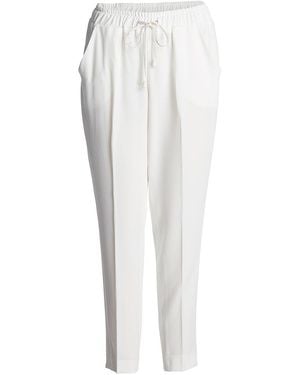 Conquista Neutrals Tie-Waist Pants - White