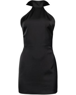 Forever Young the label Sylvie Mini Satin Dress - Black