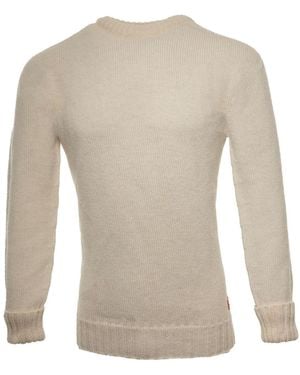 Arthur Beale Oiled Wool Pelmo Jumper - Grey