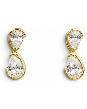 Miss Cecilia The Elodie Earrings - Metallic