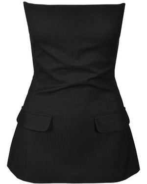 Ioana Ciolacu Corset Top - Black