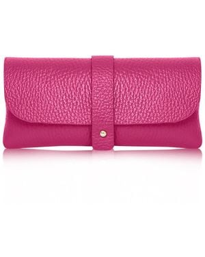 Betsy & Floss Small Clutch Purse Or Glasses Case - Pink
