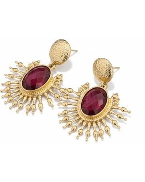 La Pluie Jewellery Imperium Earrings - Metallic